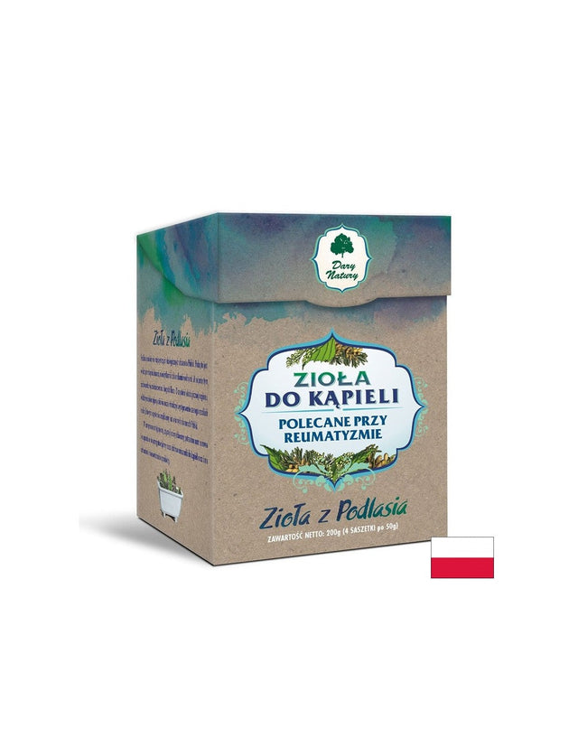 Билки за баня при ревматизъм, 4 сашета x 50 g  Dary Natury - Nutra Best Bulgaria