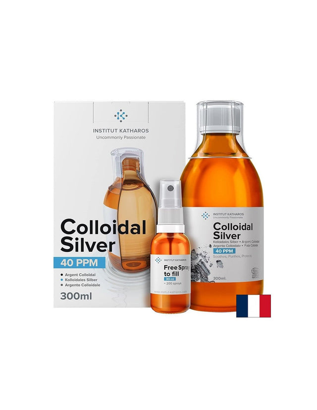 Колоидно сребро 40 PPM, 300 ml  Institut Katharos - Nutra Best Bulgaria