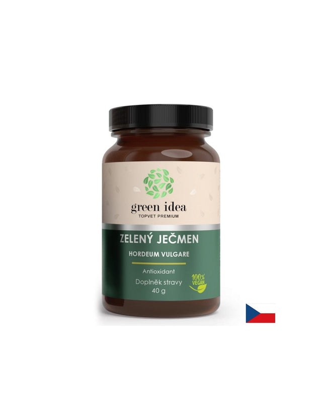 Черен дроб - Обикновен ечемик, 40 g, прах  Green Idea - Nutra Best Bulgaria