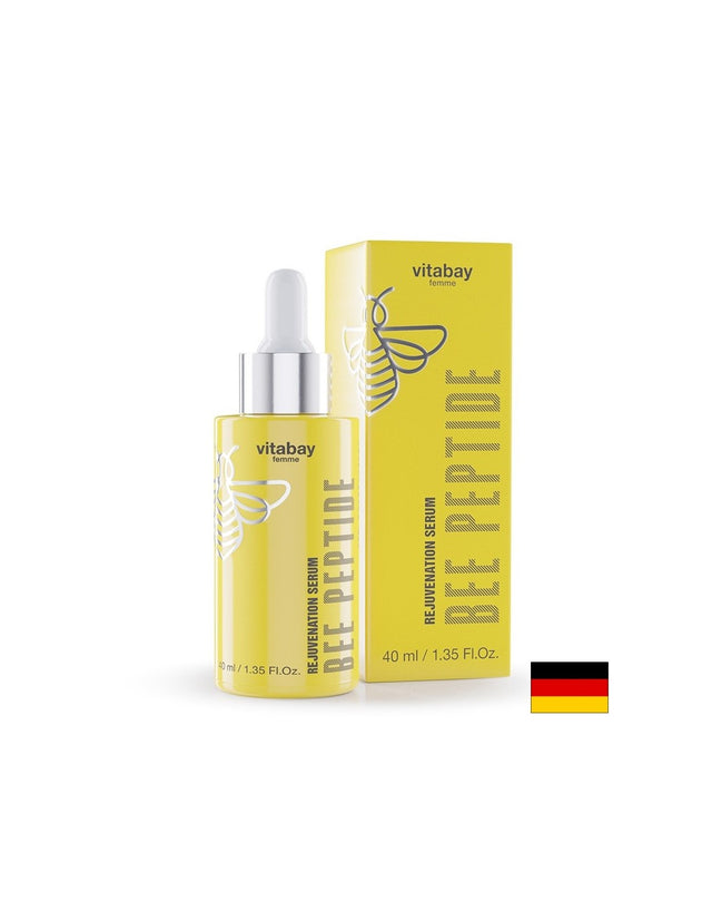 Подмладяващ серум за лице с пчелен пептид, 40 ml  Vitabay - Nutra Best Bulgaria