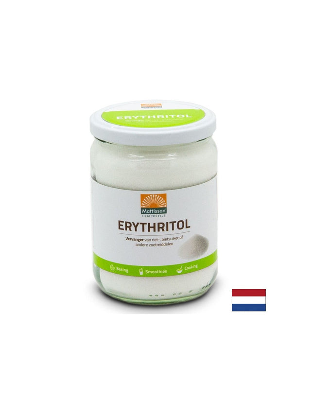 Еритритол, 400 g Mattisson Healthstyle  Mattisson Healthstyle - Nutra Best Bulgaria