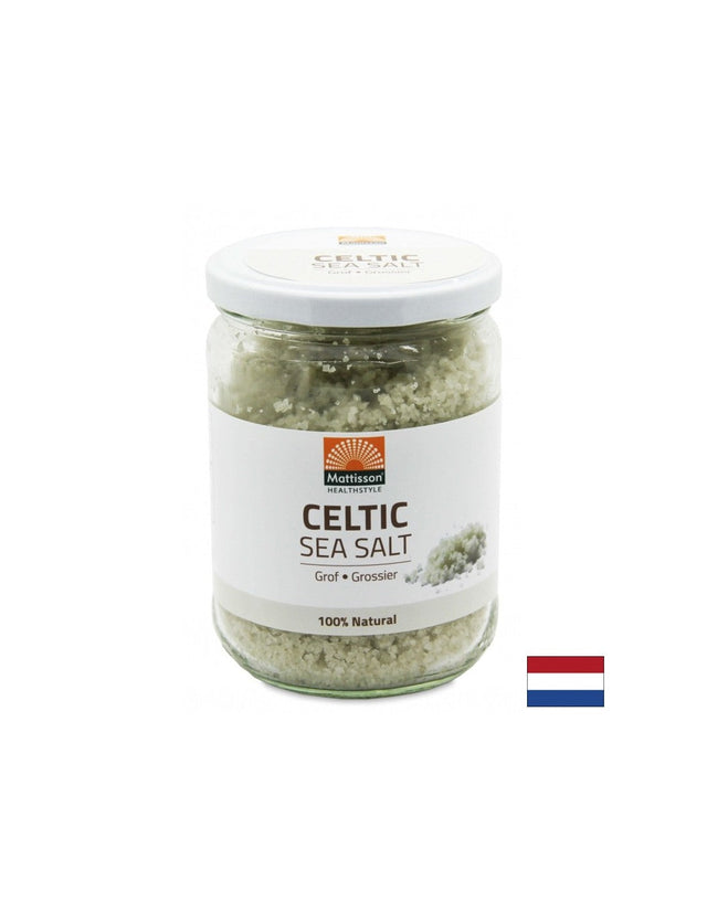 Келтска морска сол (едра), 400 g Mattisson Healthstyle  Mattisson Healthstyle - Nutra Best Bulgaria