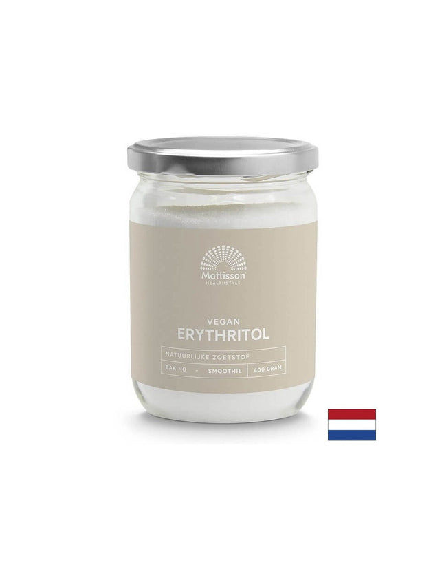 Еритритол, 400 g Mattisson Healthstyle  Mattisson Healthstyle - Nutra Best Bulgaria