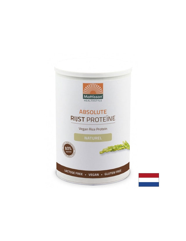 Оризов протеин, 400 g прах  Mattisson Healthstyle - Nutra Best Bulgaria