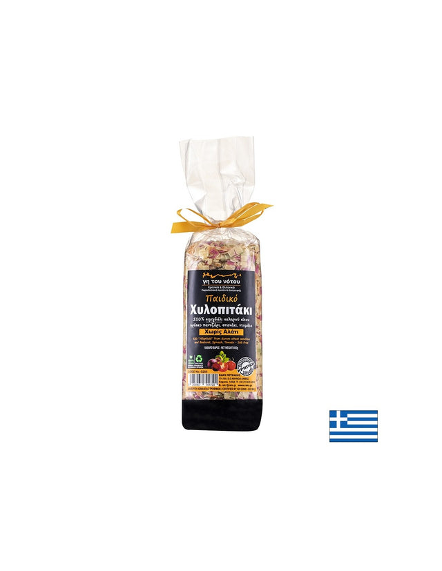 Плоска паста „Хилопитаки“ (Крит) –  за деца (без сол), 400 g  Raks - Nutra Best Bulgaria