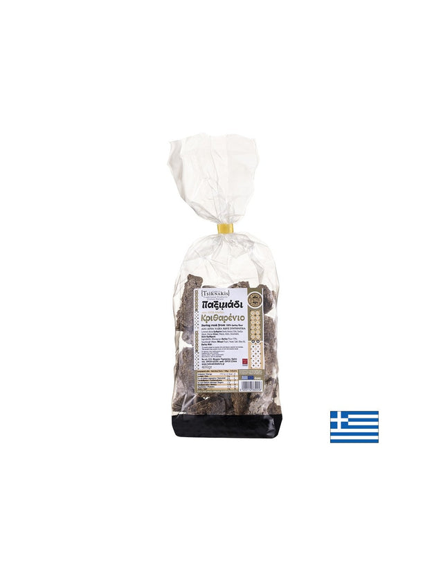 Пълнозърнести сухари от ечемично брашно (Крит), 400 g  Tsiknakis - Nutra Best Bulgaria