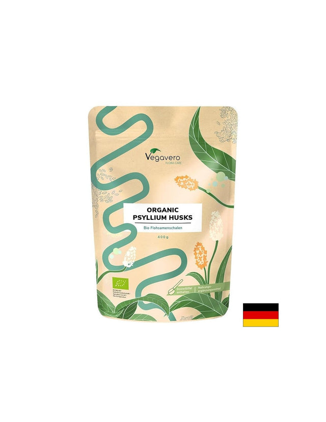При запек и проблеми с храносмилането - Псилиум (хуск), 400 g  Vegavero - Nutra Best Bulgaria