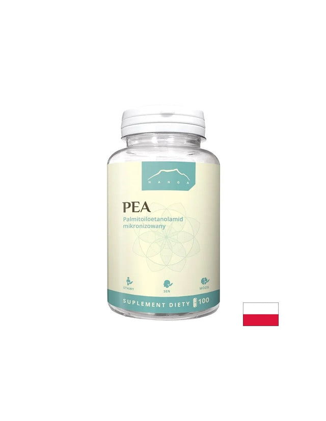 Против болка и възпаление - ПЕА (палмитоилетаноламид), 400 mg х 100 капсули  Nanga - Nutra Best Bulgaria