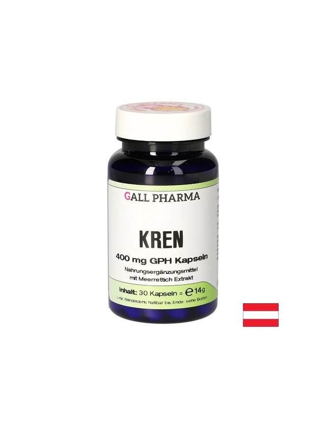 Имунна и дихателни системи - Хрян, 400 mg х 30 капсули - Nutra Best