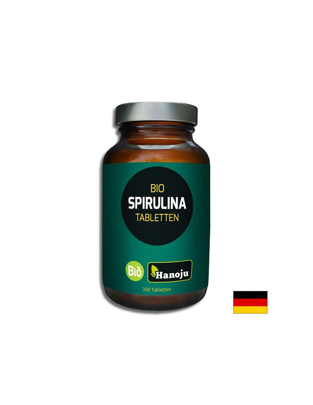 Хавайска спирулина – Имунна подкрепа, енергия и детокс, 400 mg, 300 таблетки  Hanoju - Nutra Best Bulgaria