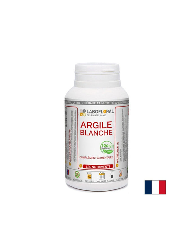 Стомашно-чревен тракт - Бяла глина, 400 mg х 50 капсули  PhytoMoinsCher - Nutra Best Bulgaria