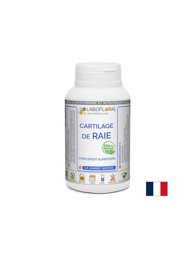 Кости и стави - Хрущял от риба скат, 400 mg х 50 капсули  PhytoMoinsCher - Nutra Best Bulgaria