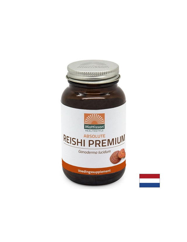 Силен имунитет, енергия и тонус - Рейши, 400 mg х 60 капсули  Mattisson Healthstyle - Nutra Best Bulgaria