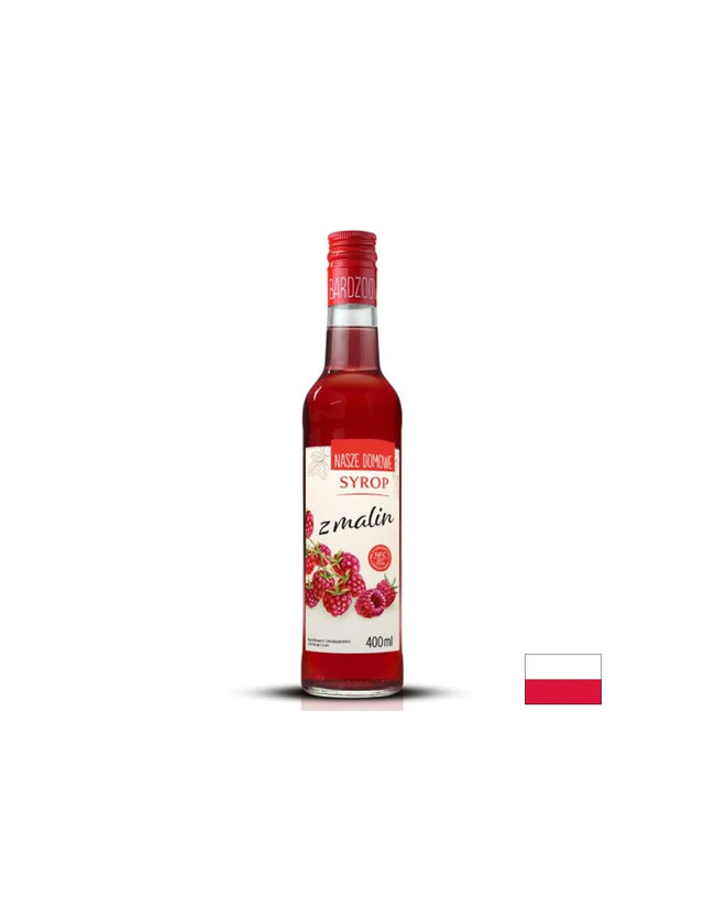 Домашен сироп от малини, 400 ml  Premium Rosa - Nutra Best Bulgaria