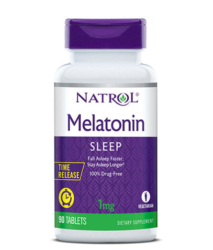 Melatonin 1mg - Time Release / 90 Tabs - Nutra Best Bulgaria