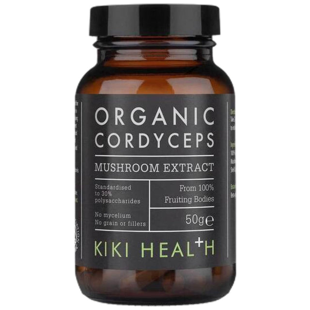 Cordyceps Extract Organic Powder - 50 грама  KIKI Health - Nutra Best Bulgaria