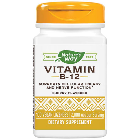 Vitamin B-12 2000 mcg - 100 дражета - Nutra Best Bulgaria