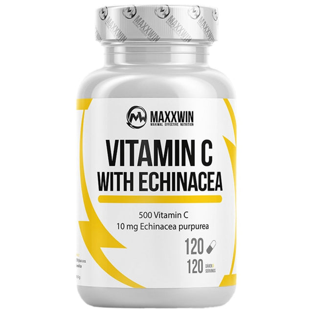 Vitamin C 500 + Echinacea - 120 капсули - Nutra Best Bulgaria
