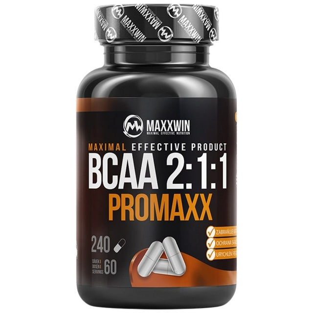 BCAA ProMaxx 2:1:1 - 240 капсули - Nutra Best Bulgaria