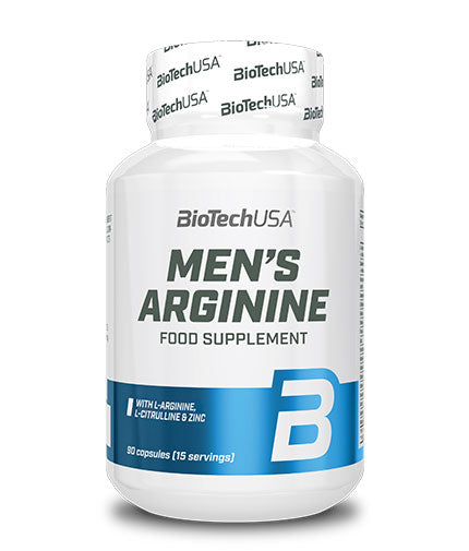 Men's Arginine / 90 Caps.  BIOTECH USA - Nutra Best Bulgaria