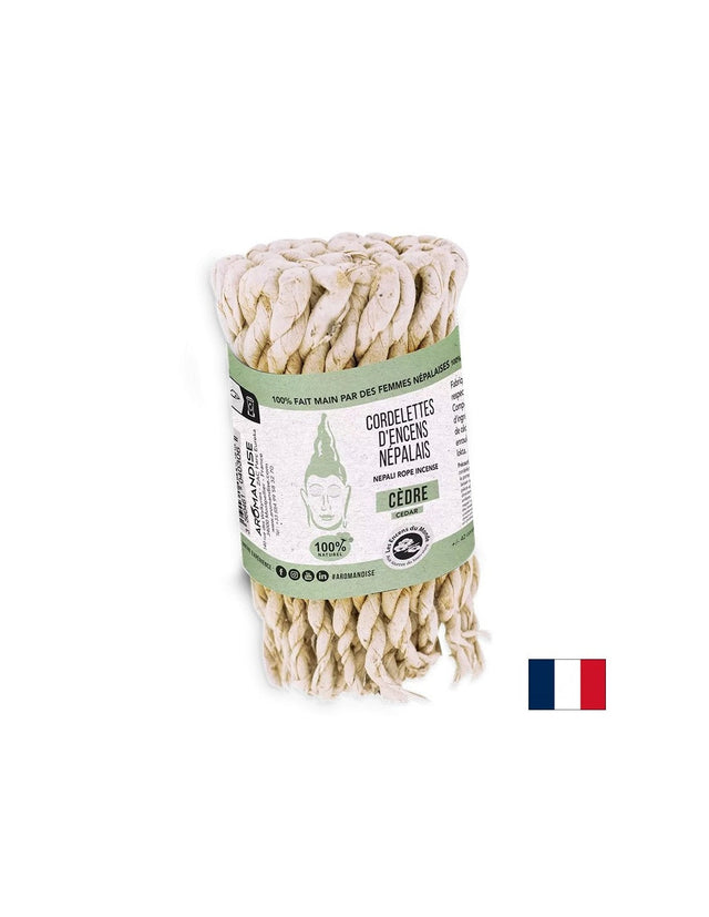 Непалски въжета за горене - Кедър, 42 броя  Aromandise - Nutra Best Bulgaria