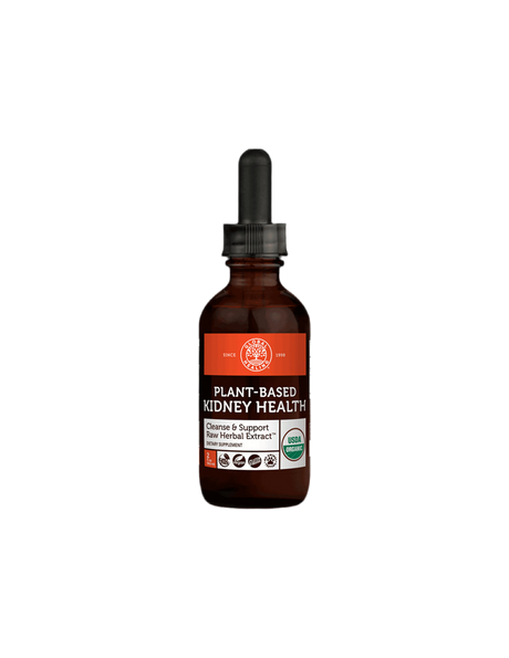 Plant-Based Kidney Health Cleanse & Support Raw Herbal Extract / Билкова смес за здрави бъбреци, 59.2 ml Global Healing - Nutra Best