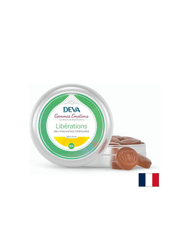 Дъвчащи билкови бонбони за освобождаване от вредни навици, по метода на д-р Бах, 45 g  DEVA - Nutra Best Bulgaria