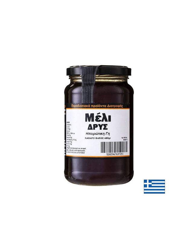Дъбов (манов) мед от Епир, Гърция,  450 грама  Raks - Nutra Best Bulgaria