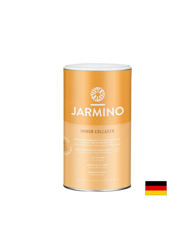 Говежди колаген с чага, агарикус, витамини, цинк и селен - Имуноукрепваща формула, 450 g, прах  Jarmino - Nutra Best Bulgaria