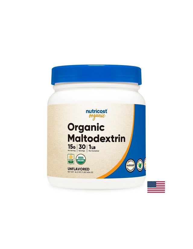 Мускулно възстановяване - Малтодекстрин, 454 g  прах  Nutricost - Nutra Best Bulgaria