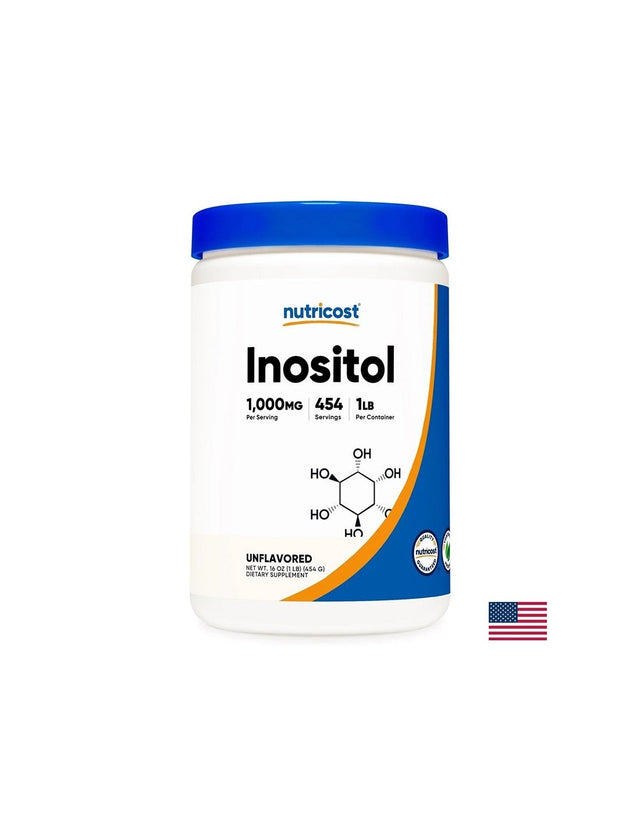 Хормонален дисбаланс - Инозитол, прах 454 g  Nutricost - Nutra Best Bulgaria