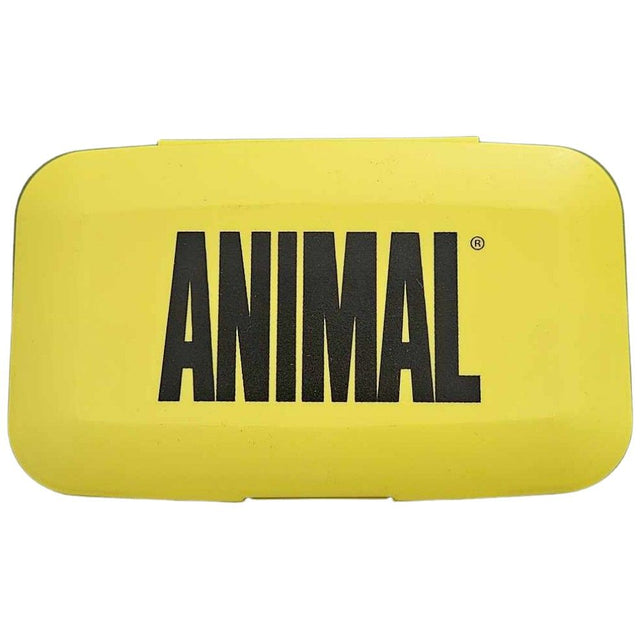 Animal Pill Box / Yellow - Nutra Best Bulgaria