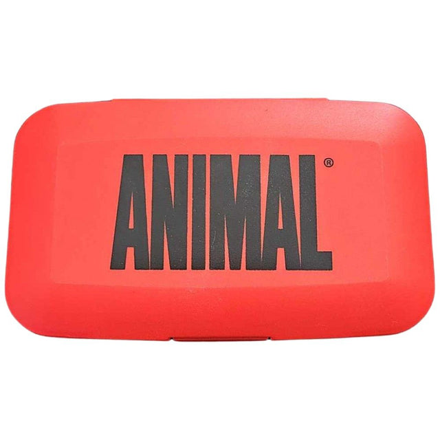 Animal Pill Box / Red - Nutra Best Bulgaria