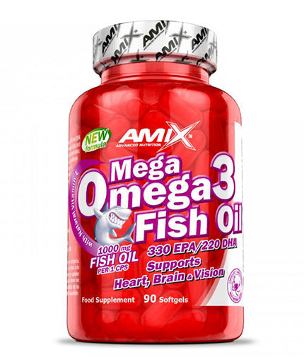 Mega Omega 3 / 1000mg ( 330mg/220mg ) 90 softgels  AMIX - Nutra Best Bulgaria