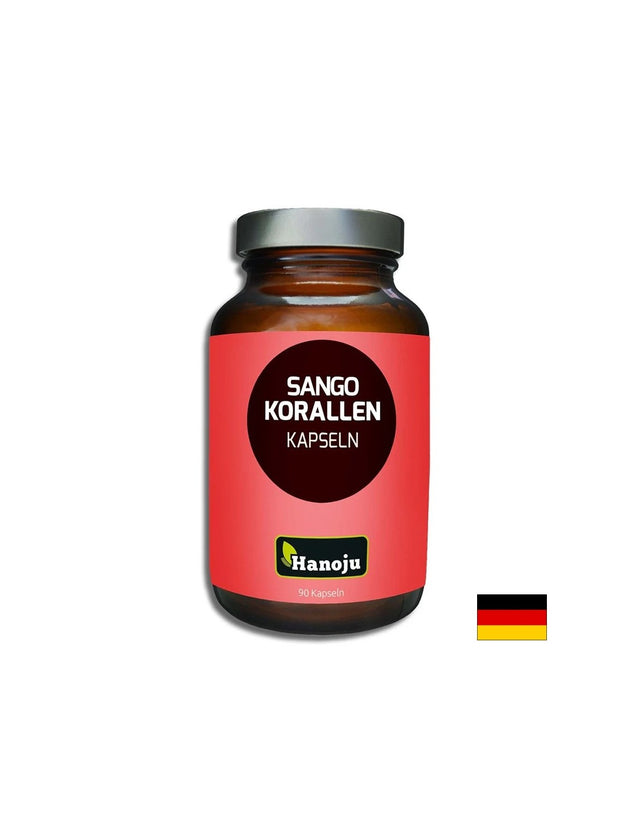 Калций 480 mg + Магнезий 240 mg – За здрави кости, зъби и мускули, 90 капсули  Hanoju - Nutra Best Bulgaria