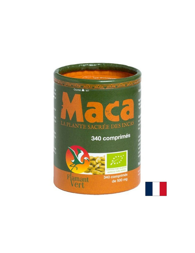 Мака - хормонален регулатор, афродизиак и адаптоген, 480 mg х 340 таблетки  Flamant Vert - Nutra Best Bulgaria