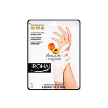 Iroha - Regenerating ( Repair Hand Mask Glov es Peach) Nails ( Repair Hand Mask Glov es Peach) 2 x 9 ml -