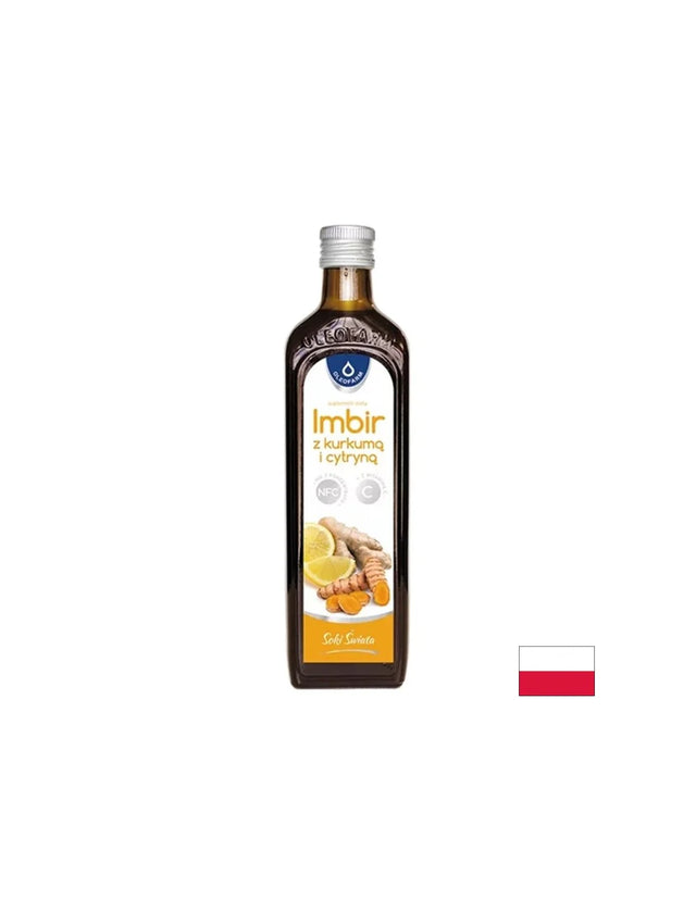 Джинджифил + Куркума и Лимон – Храносмилане и имунитет, 490 ml  Oleofarm - Nutra Best Bulgaria