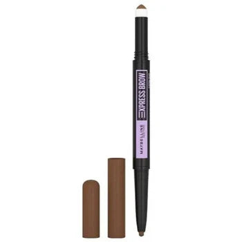 Maybelline - Brow Satin Duo Brow Pencil & Filling Powder - Eyebrow Pencil 0.71 ml - Dark Blonde