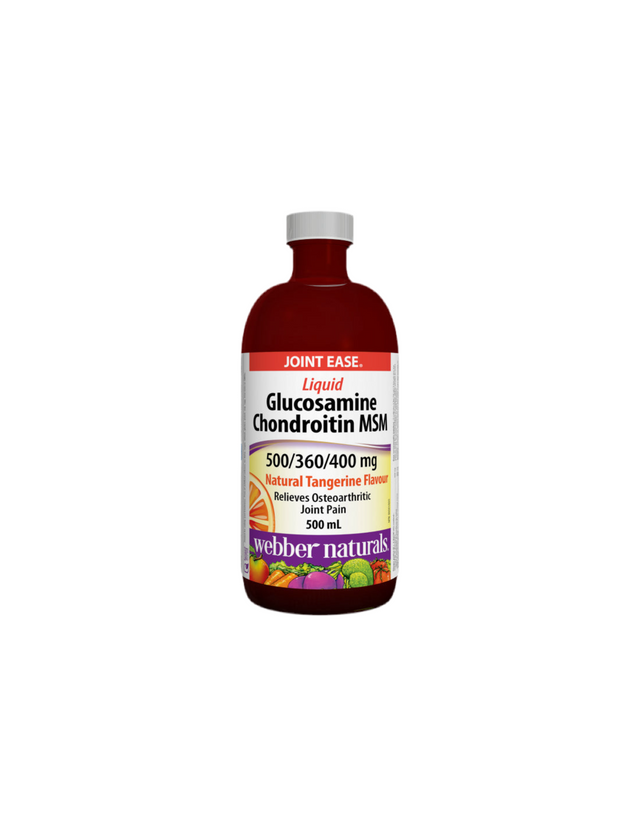 Liquid  Glucosamine Chondroitin MSM – Течен глюкозамин, хондроитин и МСМ, 500 ml, с вкус на портокал и мандарина - Nutra Best Bulgaria