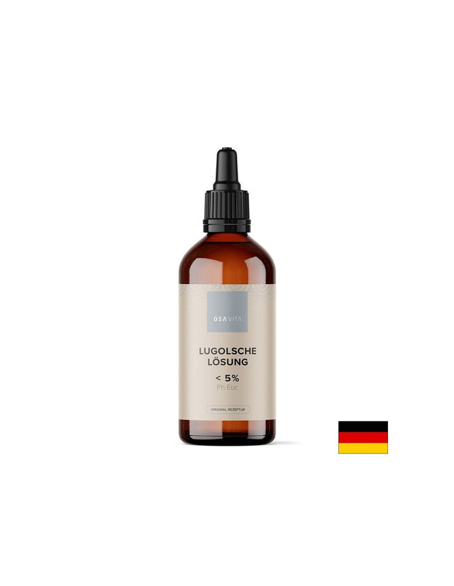 Луголов разтвор 5%,100 ml  Osavita - Nutra Best Bulgaria