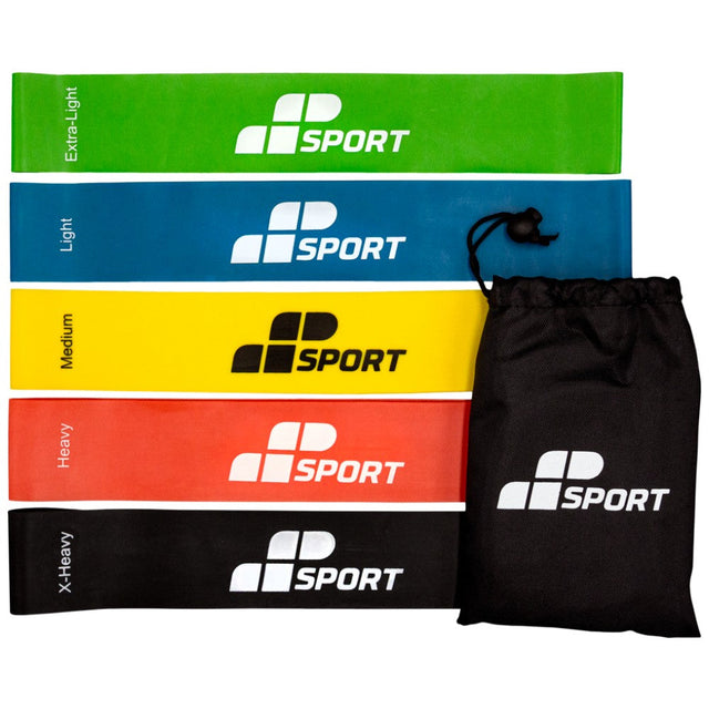 Тренировъчен комплект непрекъснати ластици / 5 части - 5 бр.  MP Sport - Nutra Best Bulgaria