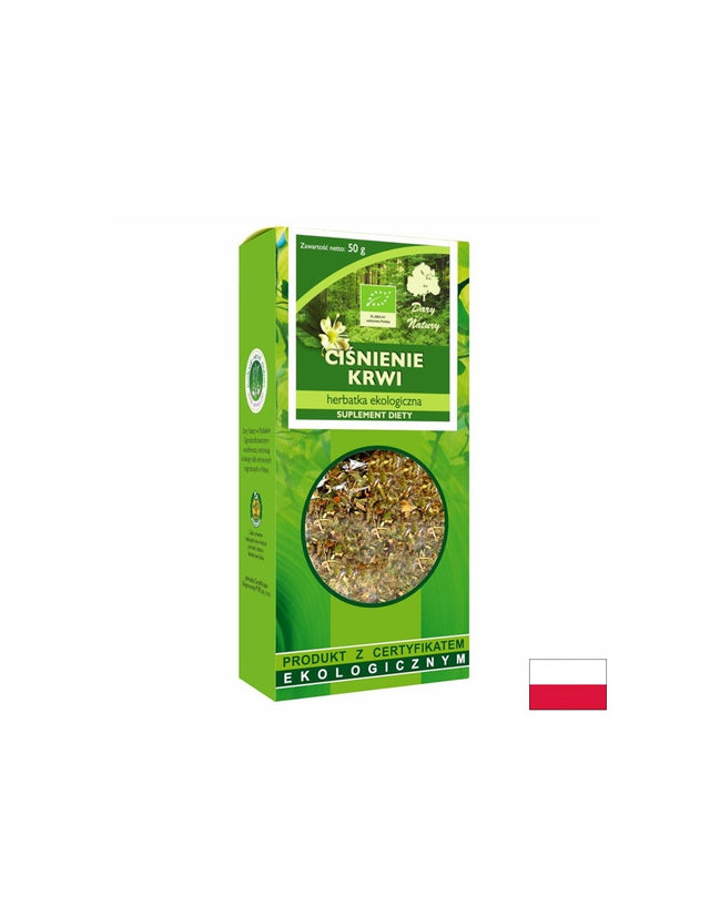 Билкова Био смес за поддържане на кръвното налягане, 50 g  Dary Natury - Nutra Best Bulgaria