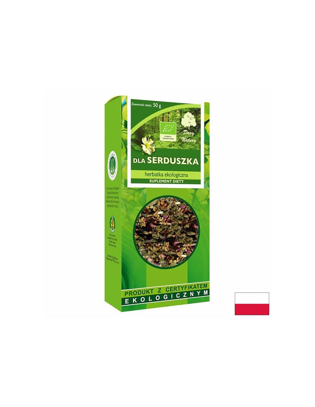 Билкова смес за сърдечно-съдовата система Био, 50 g  Dary Natury - Nutra Best Bulgaria