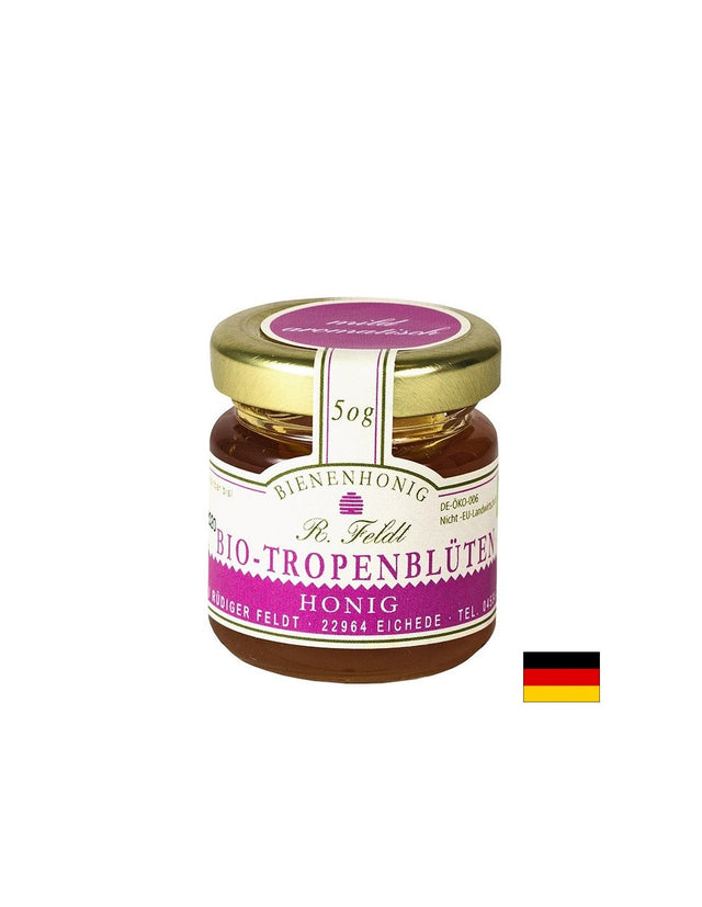 Био пчелен мед от цвят на тропически цветя и растения, 50 g  Rüdiger Feldt - Nutra Best Bulgaria