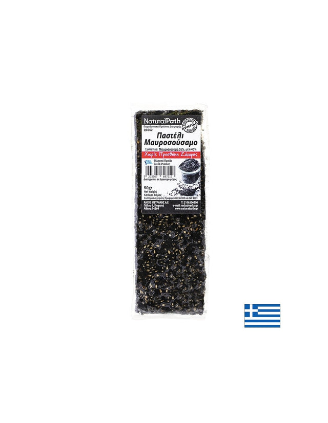 Десерт с черен сусам и мед (сусамка), 50 g  Raks - Nutra Best Bulgaria