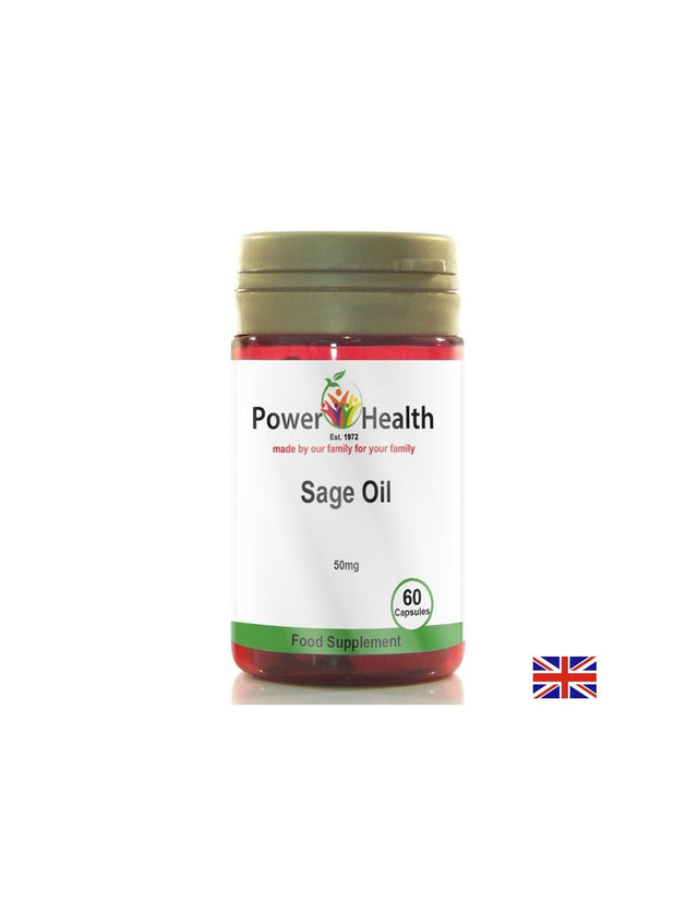 Женско здраве - Салвия (градински чай), 50 mg х 60 капсули  Power Health - Nutra Best Bulgaria