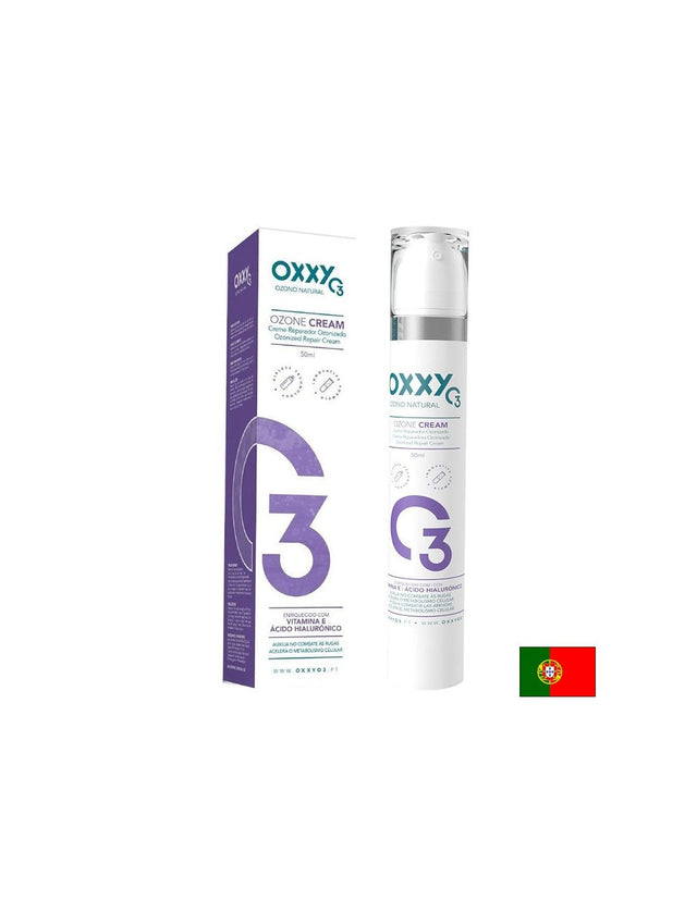 Озониран крем за сияйна и защитена кожа на лицето, 50 ml  2M Pharma - Nutra Best Bulgaria