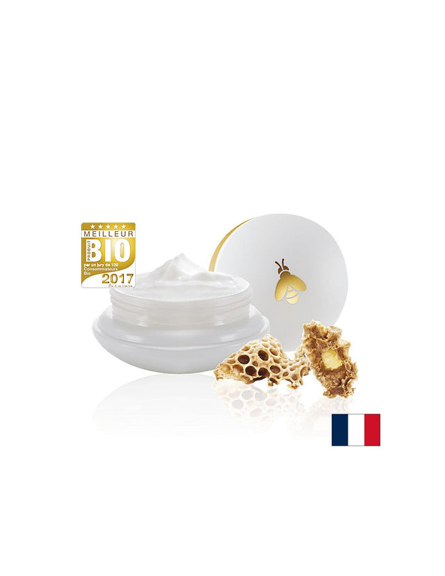 Интензивно овлажняващ крем за лице с БИО пчелно млечице, екстракт от новозеландска папрат и кафяви водорасли, 50 ml  Famille Mary - Nutra Best Bulgaria