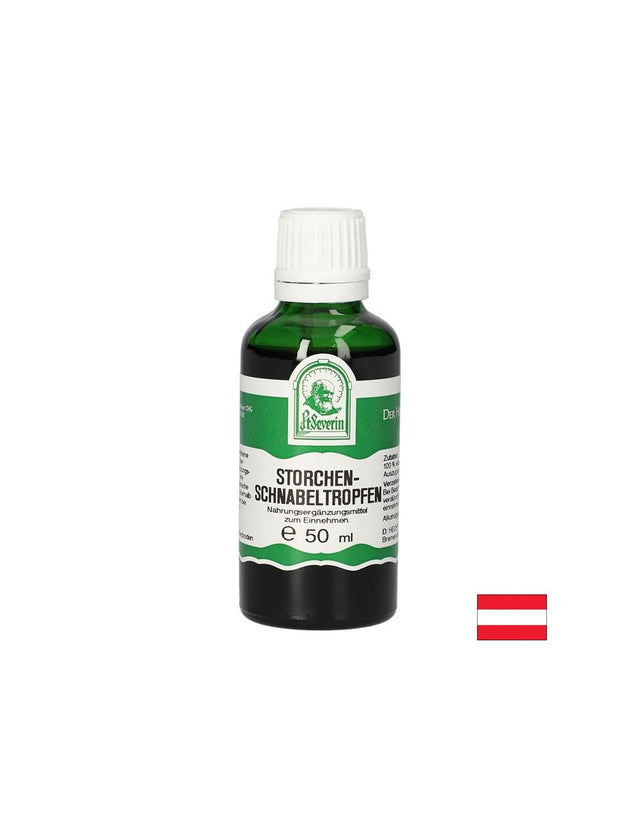 Грижа за кожата и стомаха - Гераниум (индрише), 50 ml, капки  Gall Pharma - Nutra Best Bulgaria